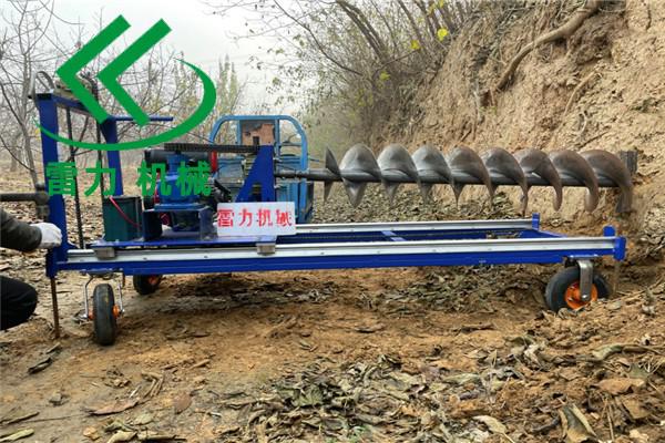 過路打孔機橫向鑽眼作業流程