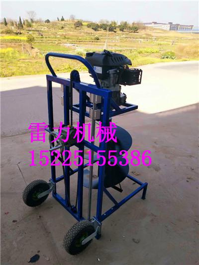 工程（chéng）級四衝程手推式挖坑機