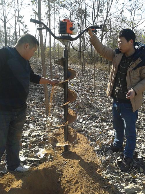 水泥杆栽杆挖坑機