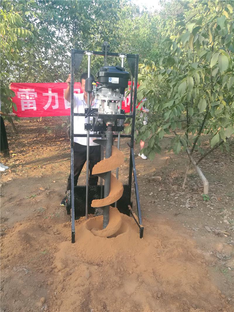 大（dà）架子手推挖坑（kēng）機超快鑽孔栽電（diàn）杆